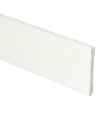 MDF Moderne plint 55x6 wit voorgelakt RAL 9016