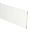 MDF Moderne plint 90x6 wit voorgelakt RAL 9016