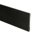 MDF Moderne plint 70x6 zwart voorgelakt RAL 9005