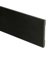 MDF Moderne plint 70x6 zwart voorgelakt RAL 9005