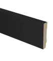 MDF plint recht 70x15 zwart gefolied