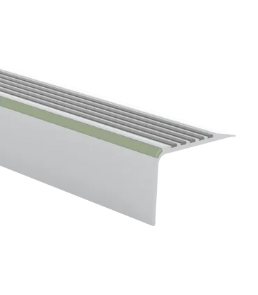 Trapkant kunststof TKNG A45 lichtgrijs 0138