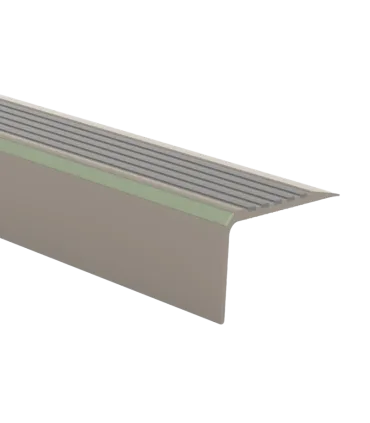 Trapkant kunststof TKNG A45 ZK champagne 1245