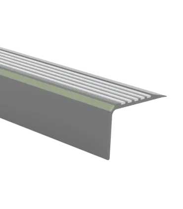 Trapkant kunststof TKNG A65 ZK donkergrijs 0146