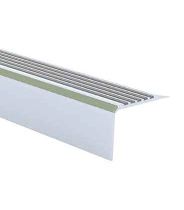 Trapkant kunststof TKNG A65 ZK aluminium 1160