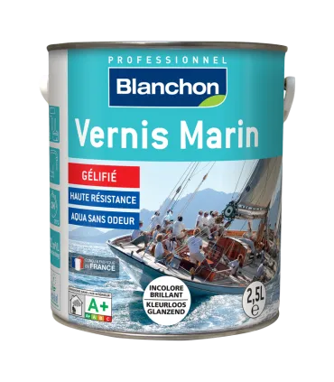 Blanchon bootvernis kleurloos briljant 2,5 L | Tukvloeren.nl
