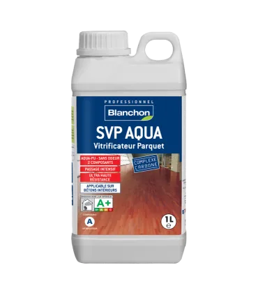 Blanchon parketlak SVP Aqua 2K ruw hout 1 L |Tukvloeren.nl