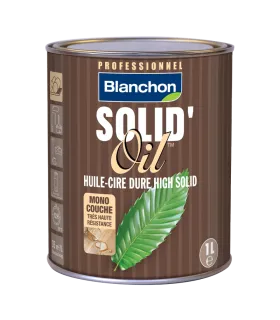 Blanchon Solid'Oil hardwaxolie black 1 L | Tukvloeren.nl